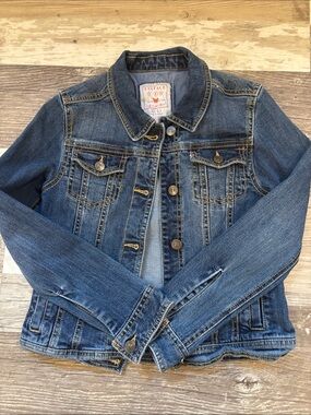 Fat Face Dark Blue Denim Jean Jacket